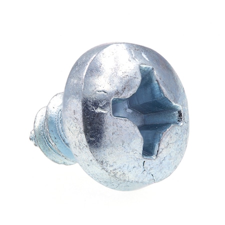 Prime-Line Sheet Metal Screw, Self-Tap Pan Head Phillip Drive #12 X 3/8in Zinc Plated Steel 50PK 9020707